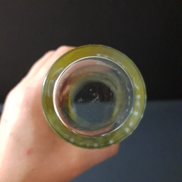 Bacardi Limón Rum Glass 7" Tall Yellow Citrus Design Barware Pint Drink Glass - Picture 10 of 13